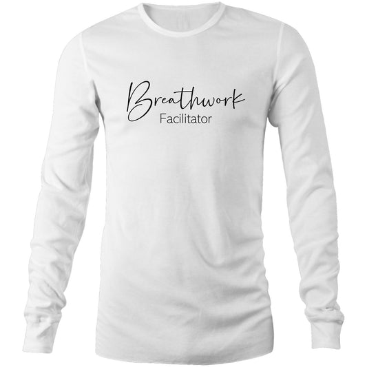 Breathwork Facilitator - Mens Long Sleeve T-Shirt