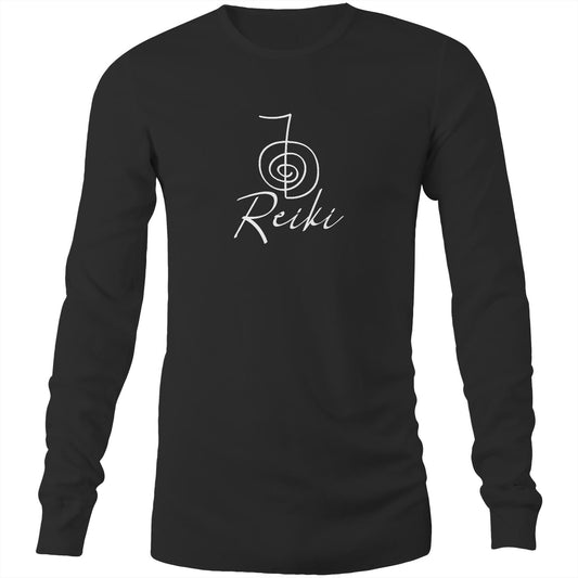 Reiki W - Mens Long Sleeve T-Shirt