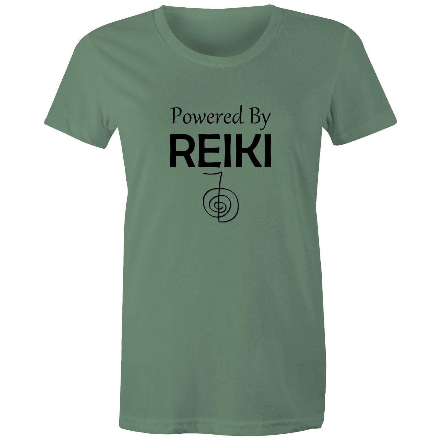 Powered by Reiki - Women's Tee