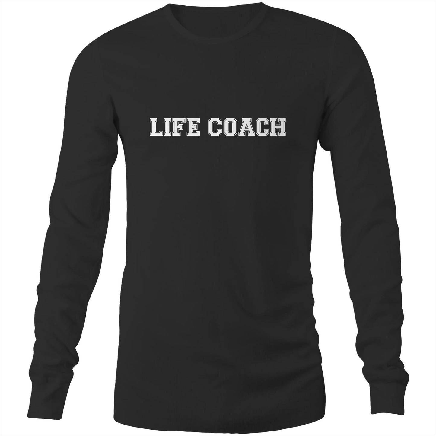 Life Coach W - Mens Long Sleeve T-Shirt