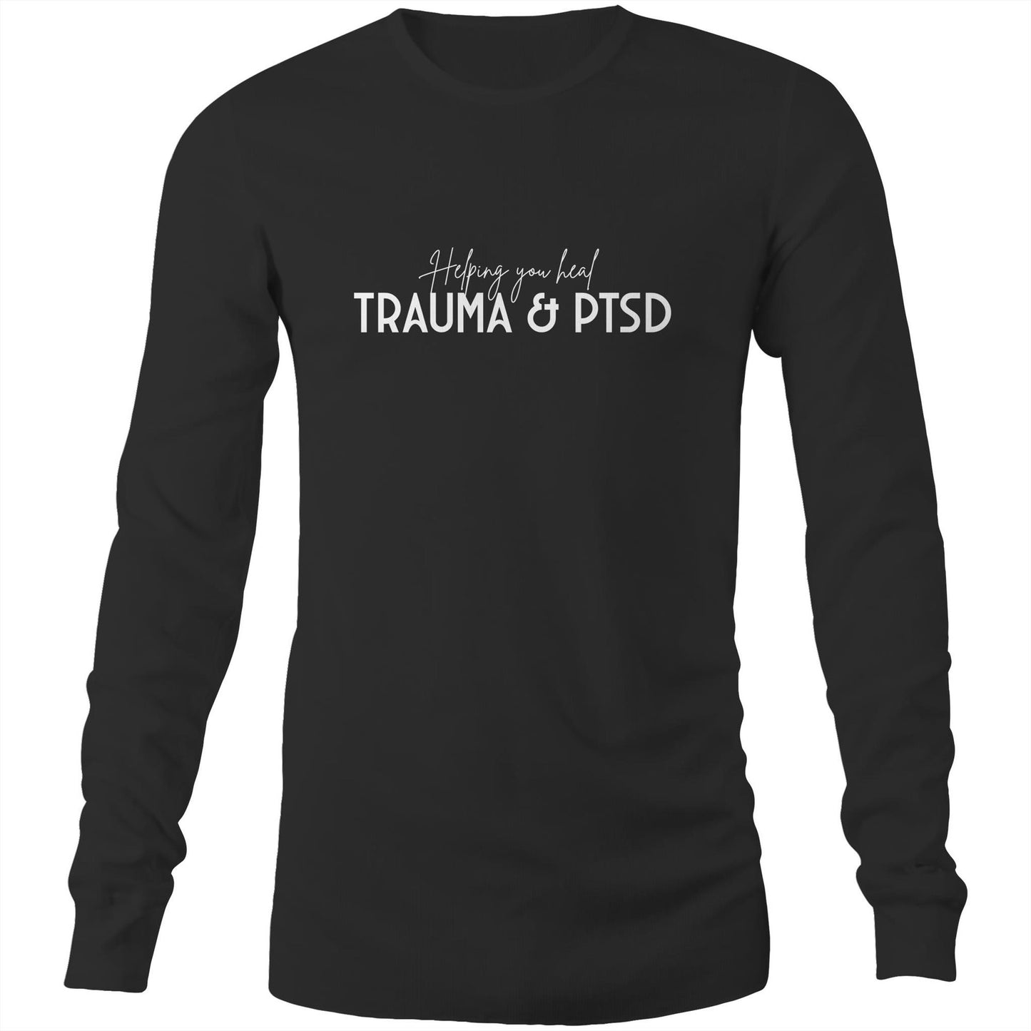 Trauma & PTSD - Mens Long Sleeve T-Shirt