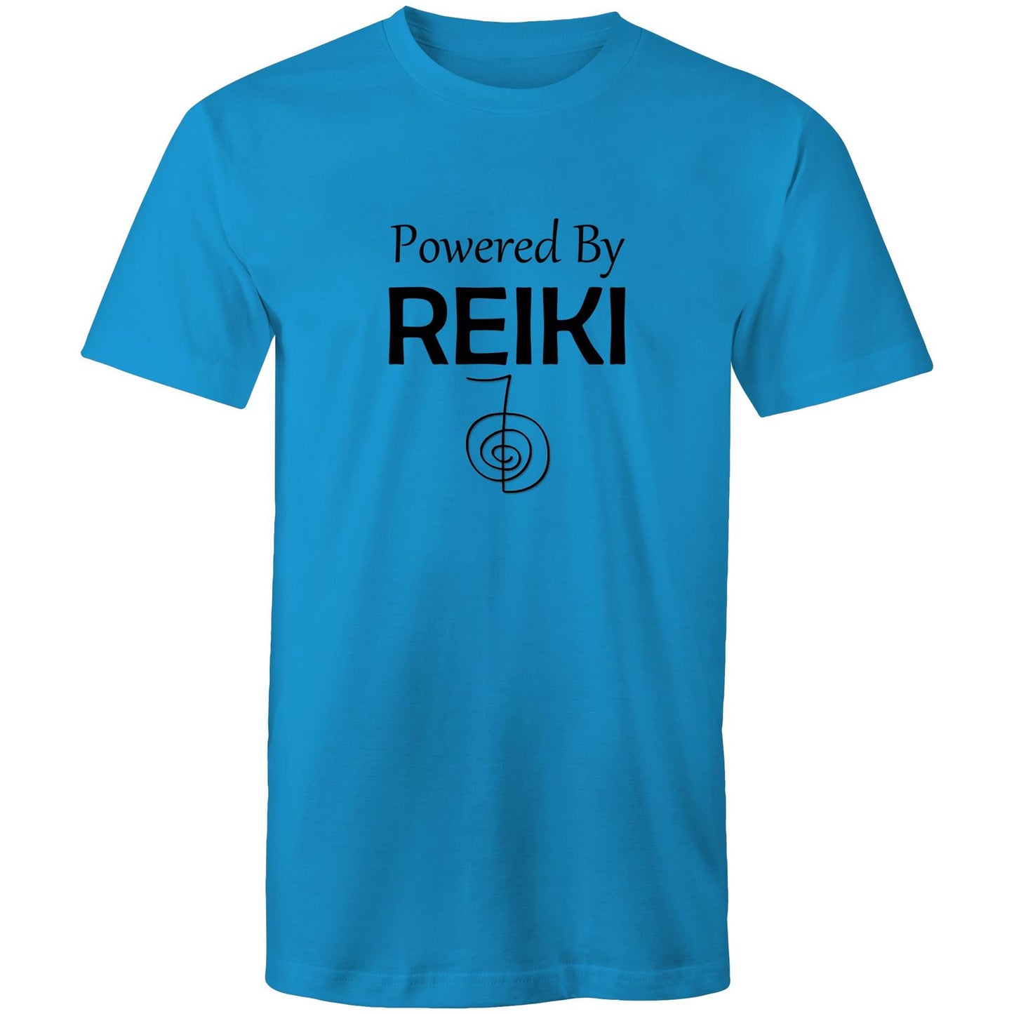 Powered by Reiki - Mens T-Shirt