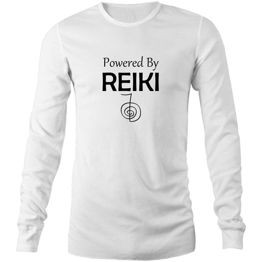 Powered by Reiki - Mens Long Sleeve T-Shirt