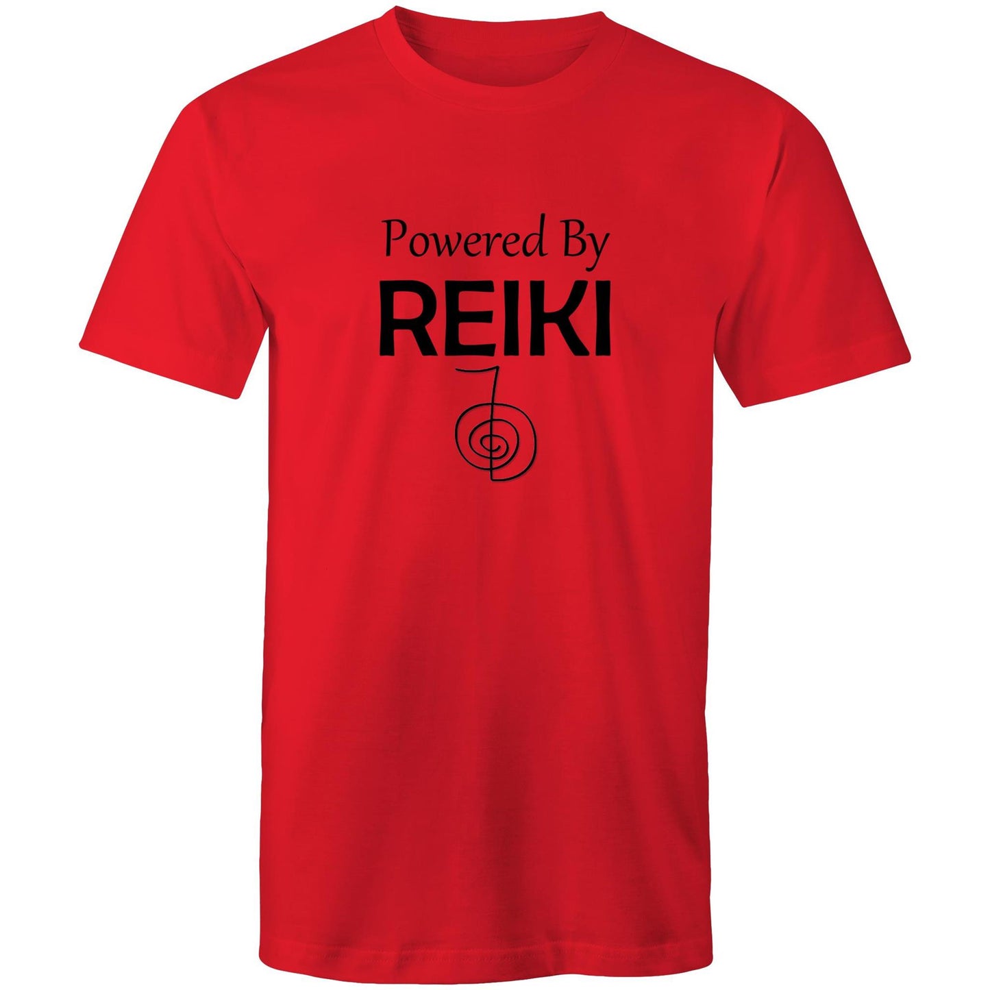 Powered by Reiki - Mens T-Shirt