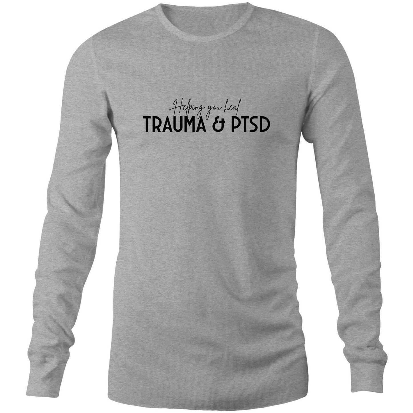 Trauma & PTSD - Mens Long Sleeve T-Shirt