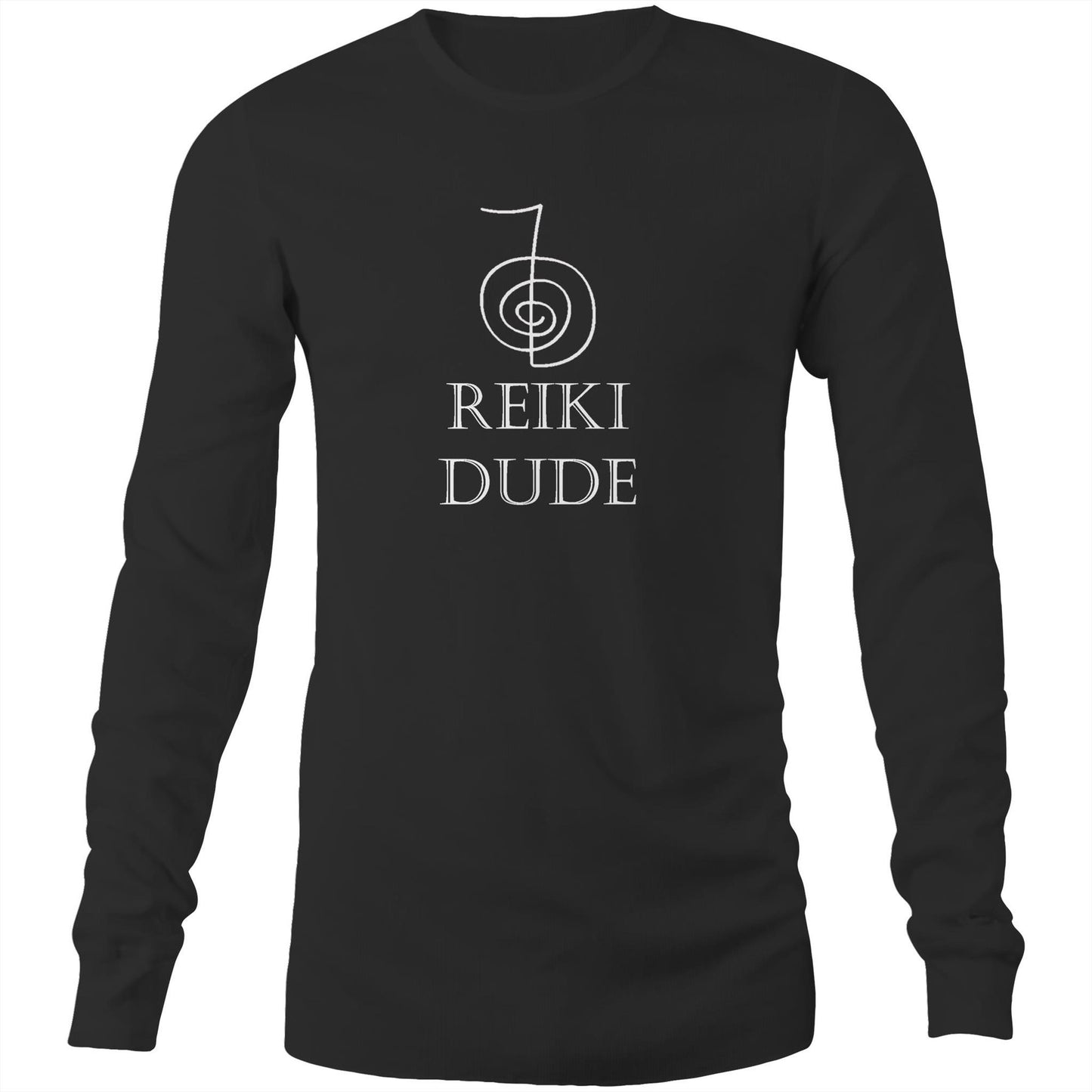 Reiki Dude W - Mens Long Sleeve T-Shirt