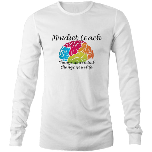 Mindset Coach - Mens Long Sleeve T-Shirt