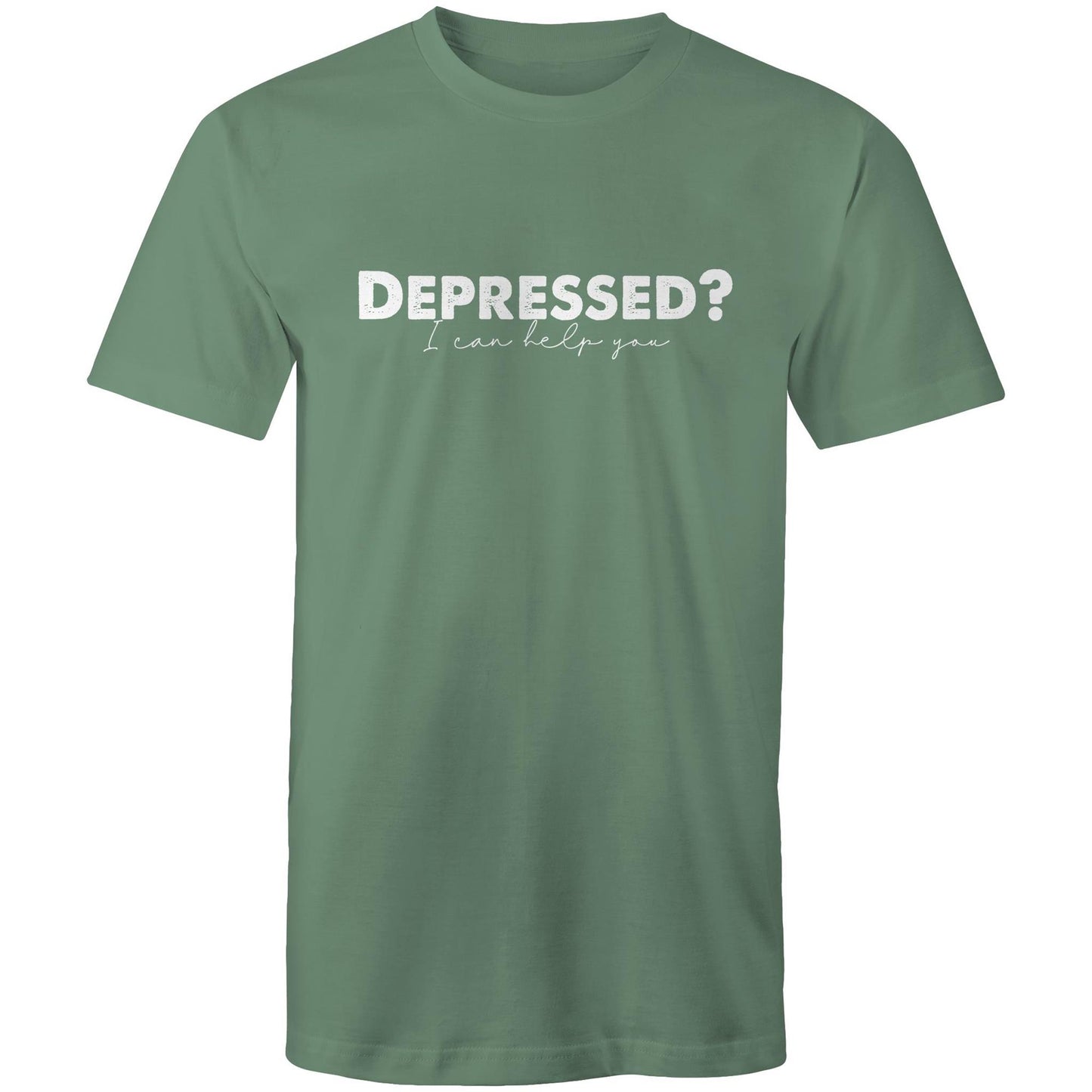 Depressed? - Mens T-Shirt