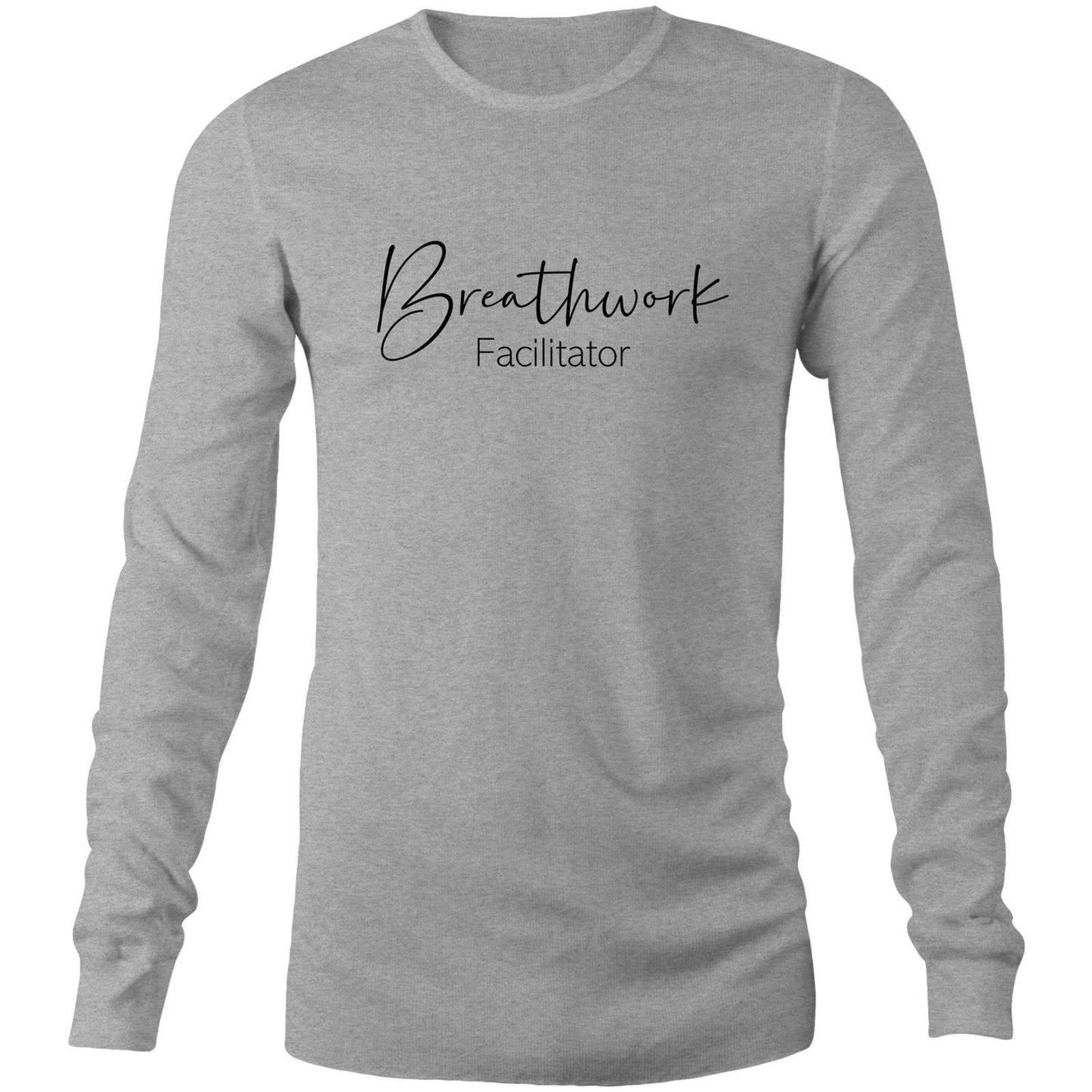 Breathwork Facilitator - Mens Long Sleeve T-Shirt